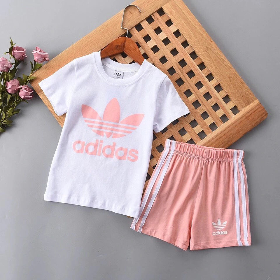 Bộ Đồ Thể Thao Adidas Ngắn Tay Thời Trang Dành Cho Nữ