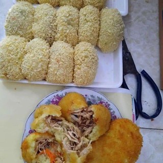 Xôi gà nấm 1kg - món khai vị, ăn vặt ngon