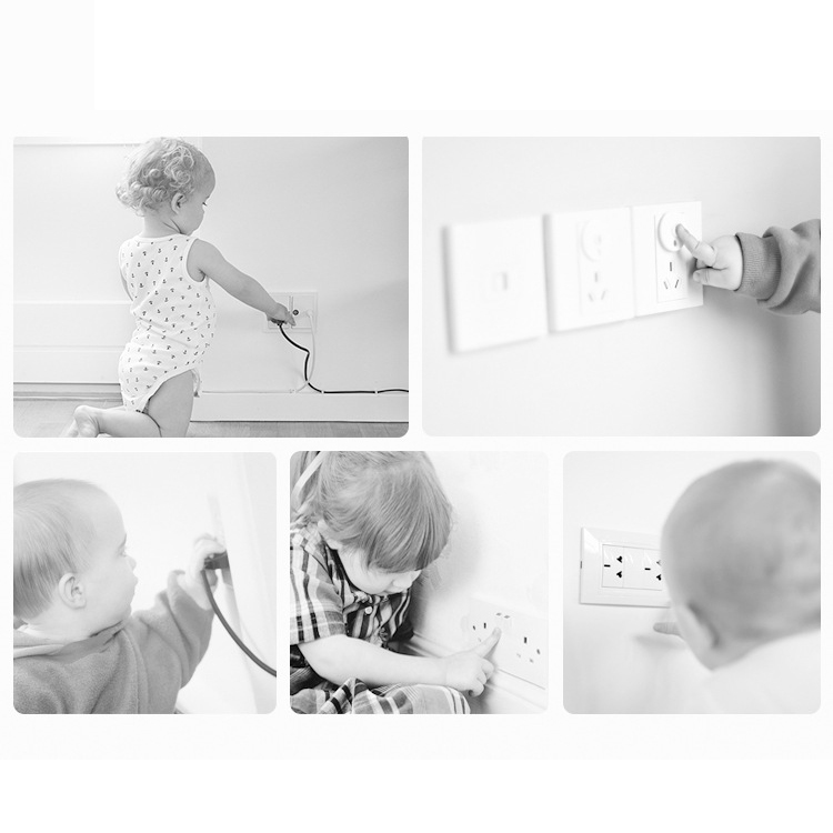 1 Nắp Đậy Ổ Cắm Điện Bảo Vệ An Toàn Cho Bé