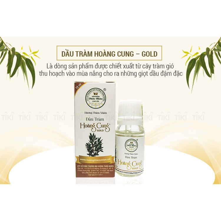 Dầu tràm Hoàng Cung Gold 10ml