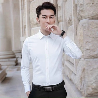Áo sơ mi nam dài tay chất vải cotton lụa