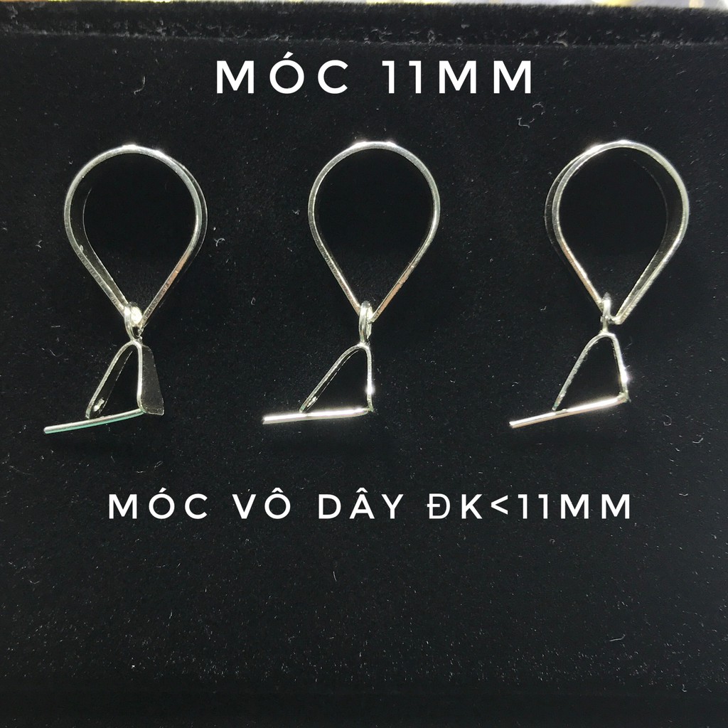 Móc bạc dùng để đeo mặt dây chuyền