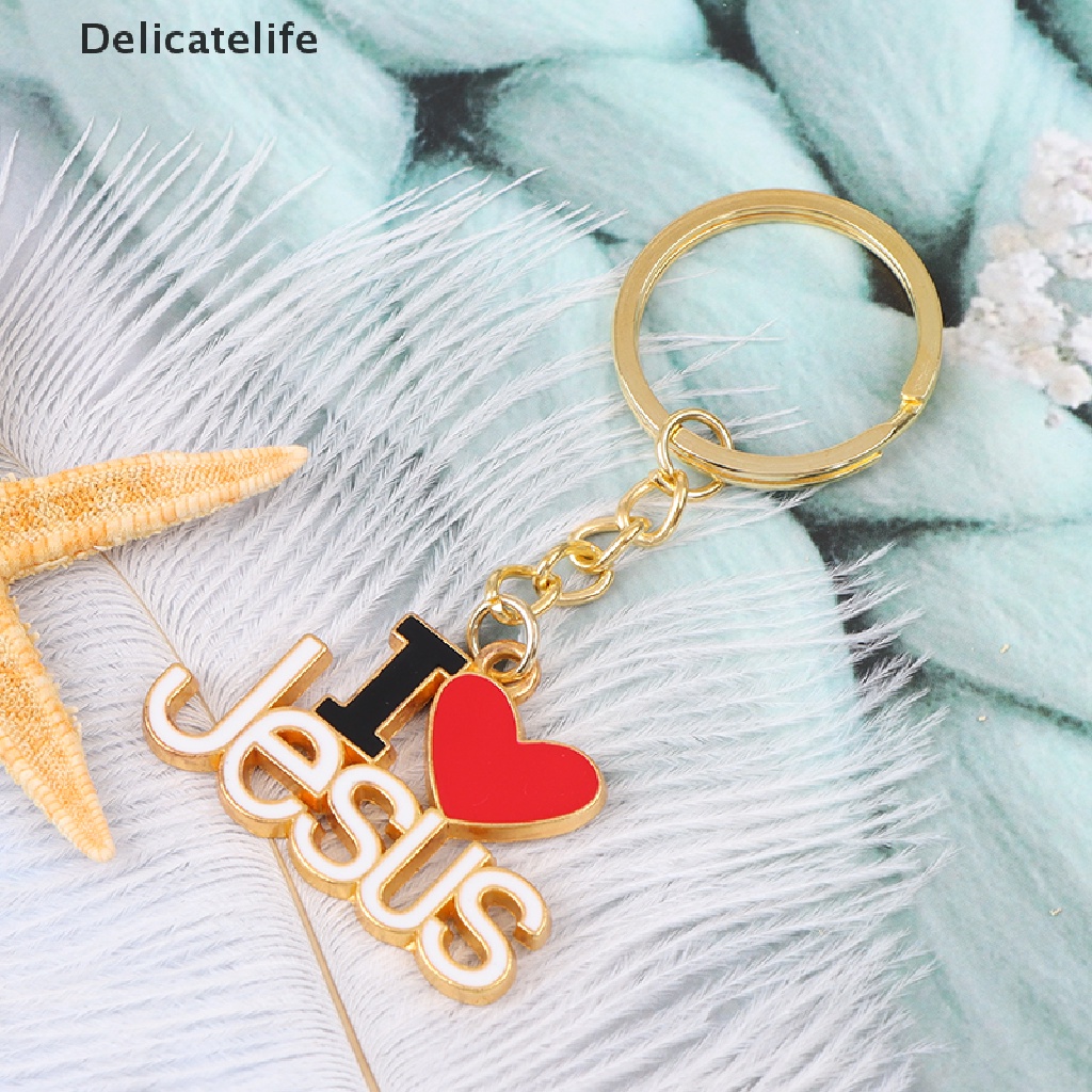 1 móc khóa hình chúa Jesus I Love