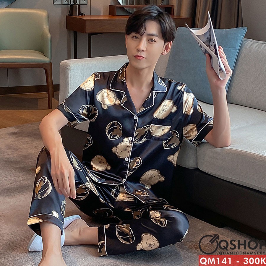 BỘ ĐỒ PIJAMA CON HEO NAM QM139 - QM141 - QM142