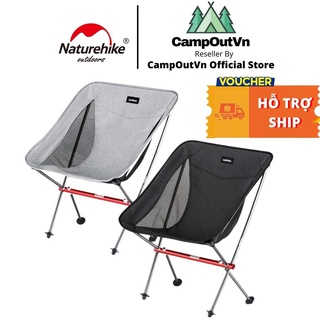 ghế đẩu du lịch mini naturehike đồ cắm trại ghế đẩu ngã lưng gấp gọn cắm trại 1 ghế