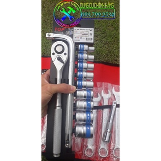 Bộ dụng cụ sửa xe chuyên dụng ( Bộ chìa khóa Yeti + Bộ tuýp Top) 26 món