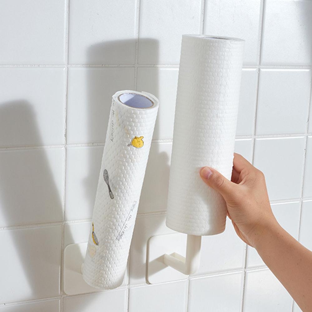 Giá Đỡ Treo Khăn / Nắp Nồi / Khăn Giấy Tiện Dụng Cho Nhà Vệ Sinh