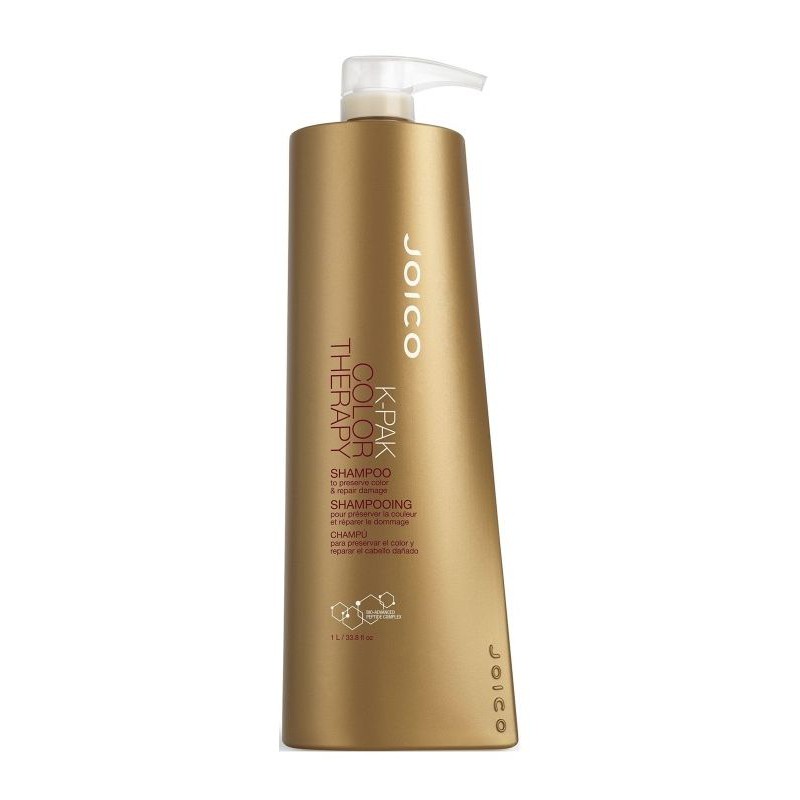 Cặp dầu gội xả giữ màu tóc nhuộm Joico K-Pak Color Therapy 1000mlx2