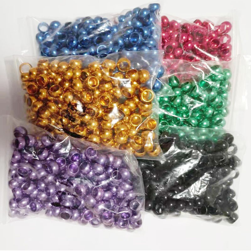 Set 30 Vòng Đeo Chân 8mm Bằng Nhôm Dùng Huấn Luyện Chim Bồ Câu