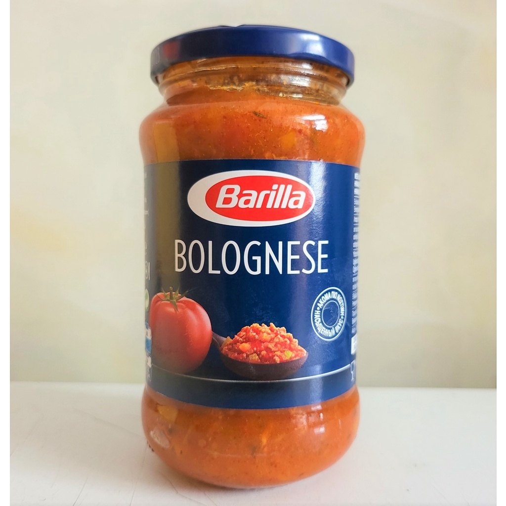 [Lọ 400g – BOLOGNESE ] XỐT CÀ CHUA [Italia] BARILLA Pasta Sauce (anm)