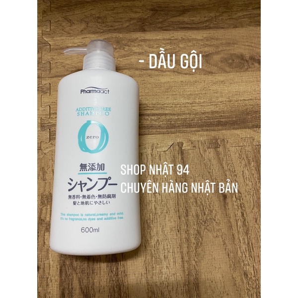 Dầu Gội - xả  Kumono Pharmaact 600ml của Nhật