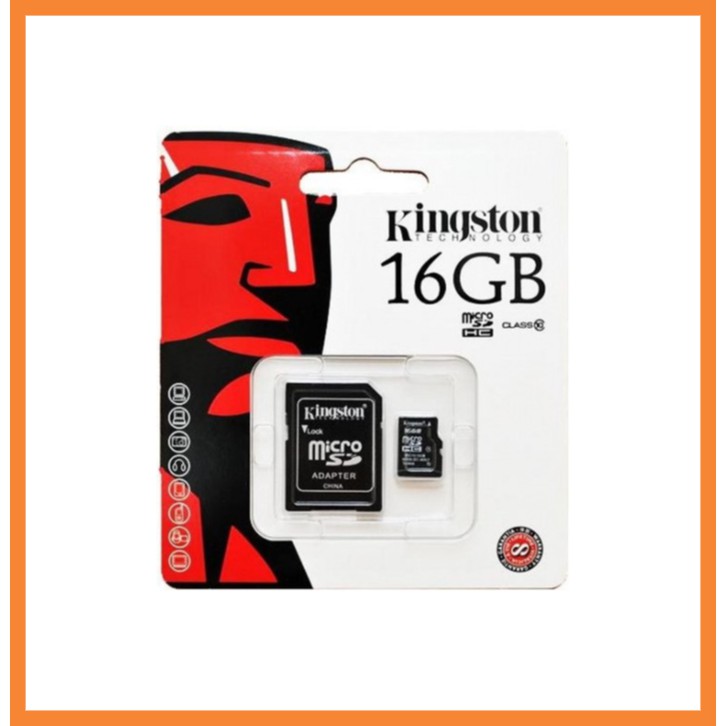 Thẻ nhớ Kingston 16gb Class10 Chính hãng | BigBuy360 - bigbuy360.vn