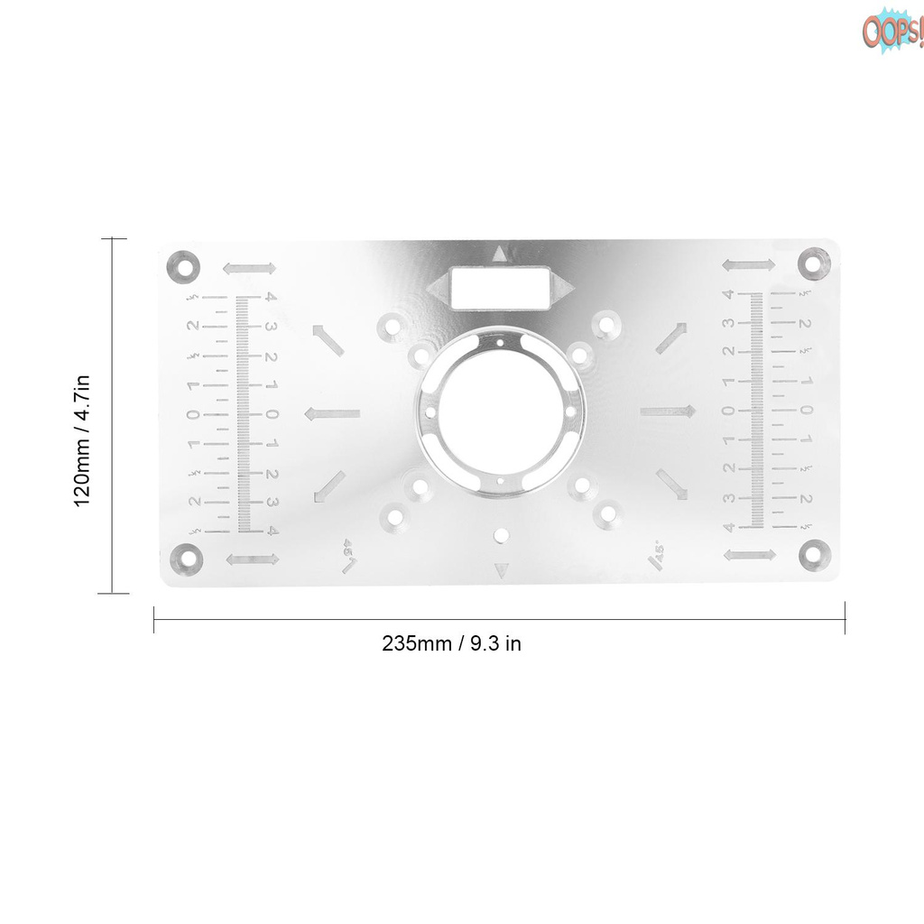 BOSCH Bộ Dụng Cụ Gia Công Vật Liệu Gỗ Bằng Hợp Kim Nhôm Đa Năng Cho Máy In Go Gkf550 Và Makita Rt0700C