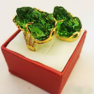 Nhẫn Tỳ Hưu- Mạ Vàng 24k