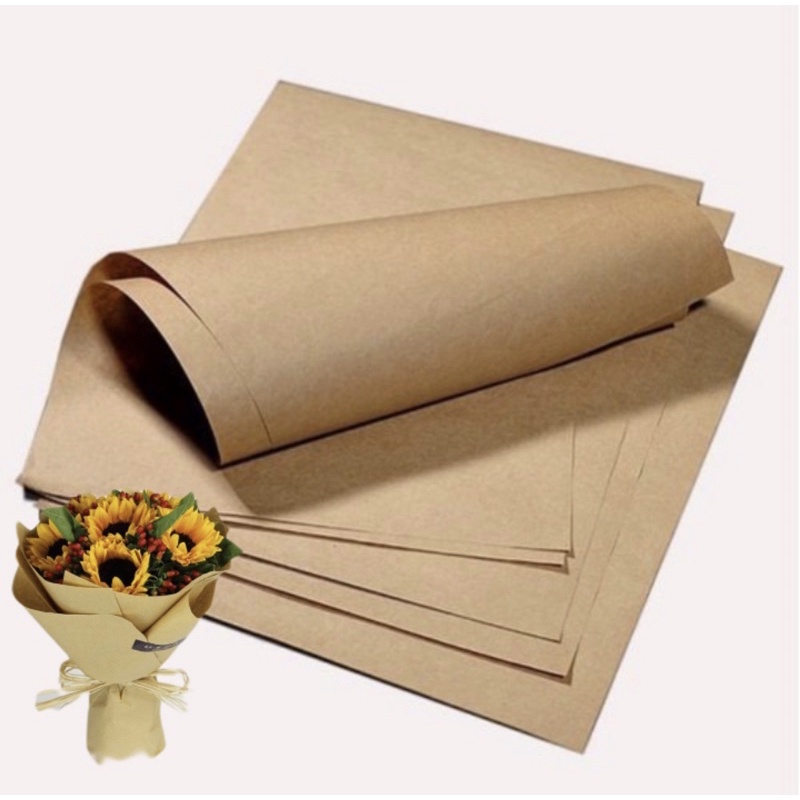 Giấy báo gói hoa , giấy kraf