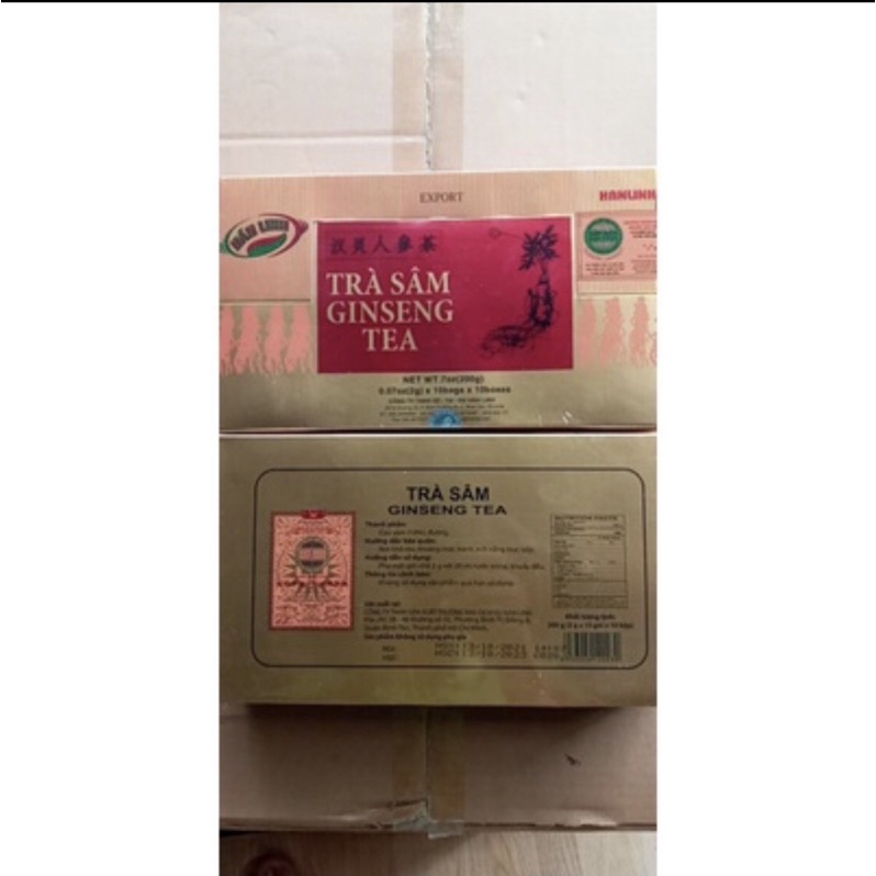Trà Sâm Ginseng Tea Hán Linh 200gr