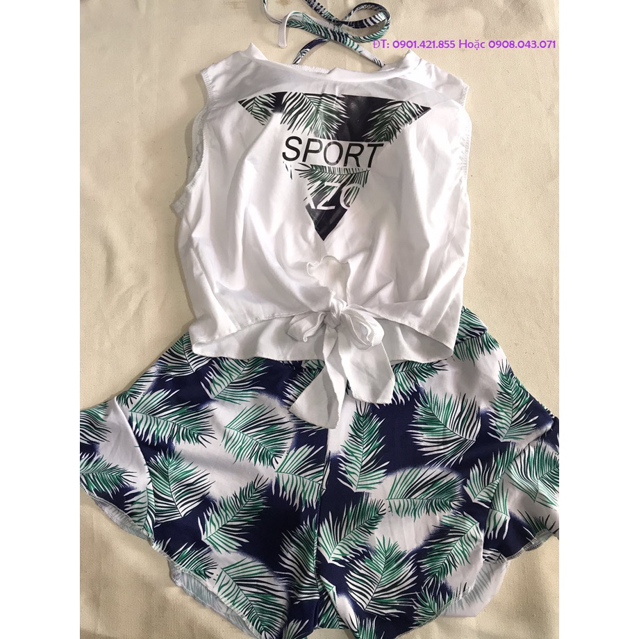 (Hàng Nhập) SET 3 MÓN BIKINI 2 MẢNH+GỒM ÁO MẶC NGOÀI #2041
