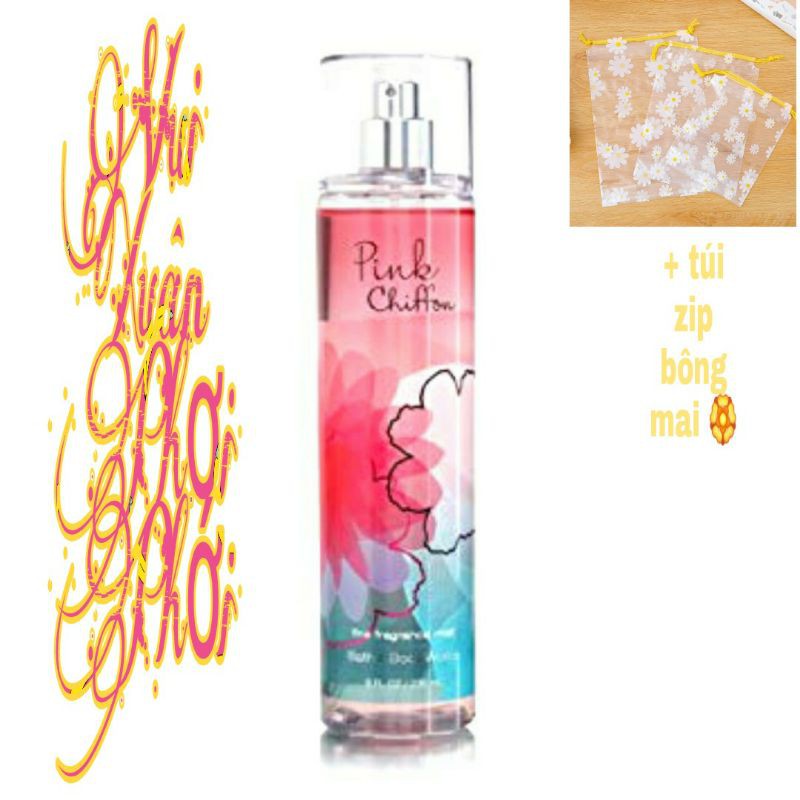 Pink Chiffon Bath and body works