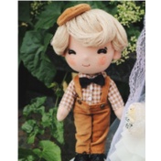 Đồ trang trí thêu tay Trung Quốc / DIY GÓI NGUYÊN LIỆU búp bê thêu tay CÔ DÂU CHÚ RỂ / DOLL HANDMADE- BÁCH HÓA NA NA