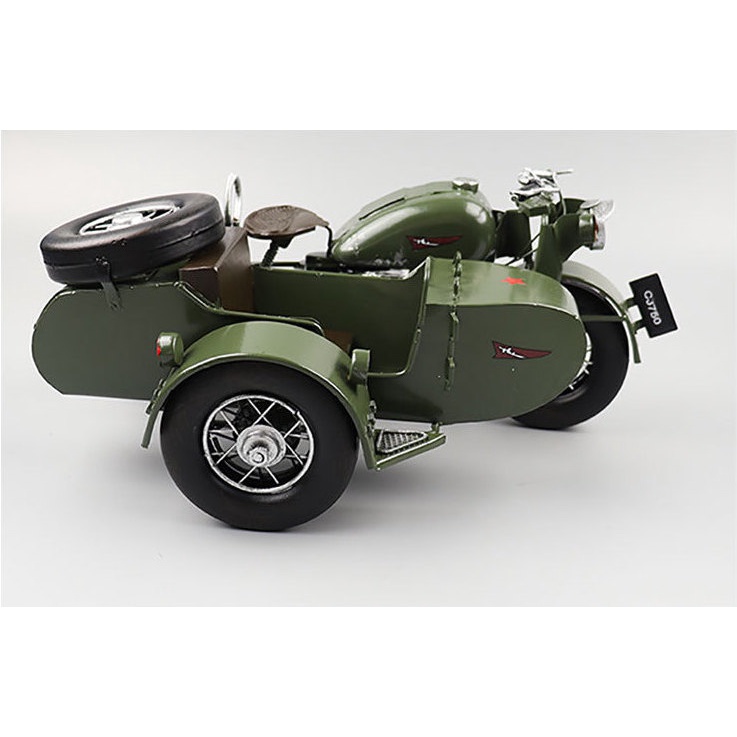Mô Hình Xe Sidecar