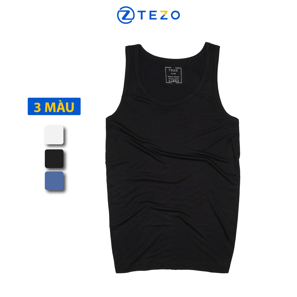 Áo ba lỗ nam mặc bên trong tezo cotton Hàn 2205ABLT04