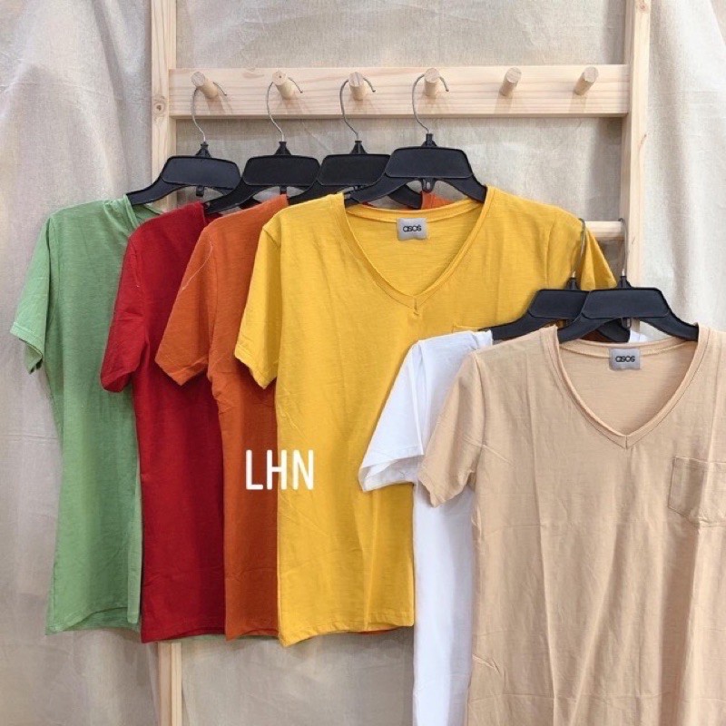 Áo thun cổ tim