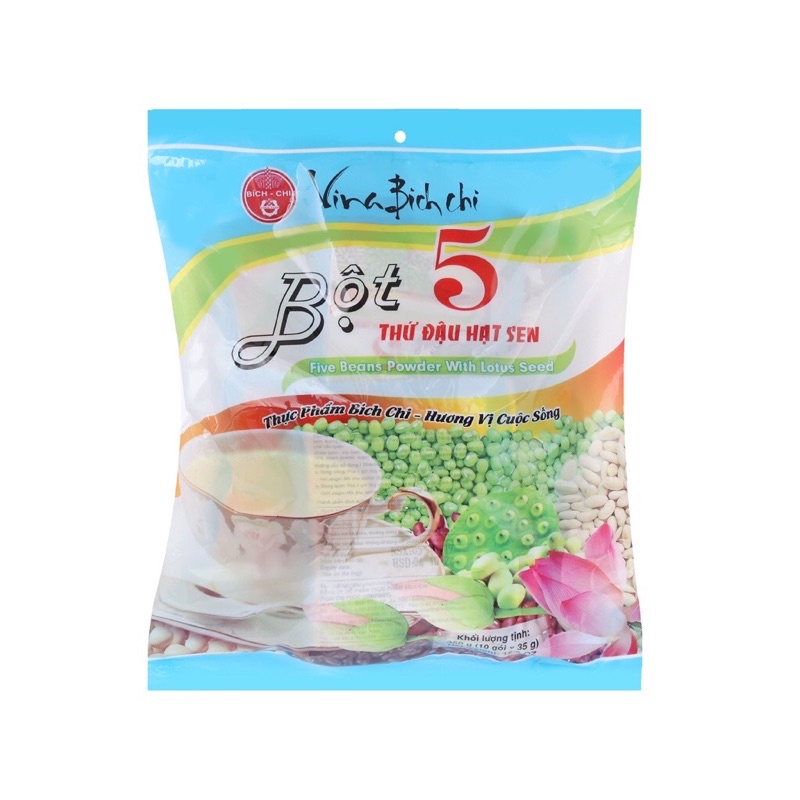 Bột 5 thứ đậu Hạt Sen Bích Chi 300g/bịch