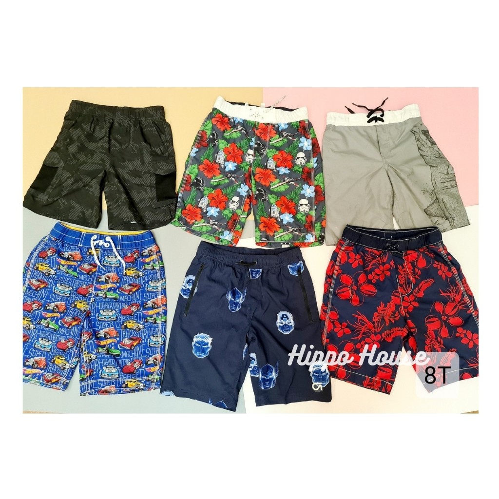 Quần Bơi Quần Đi Biển Bé Trai size 3-16T Xuất Dư Xịn Nhiều Mẫu Hippo House