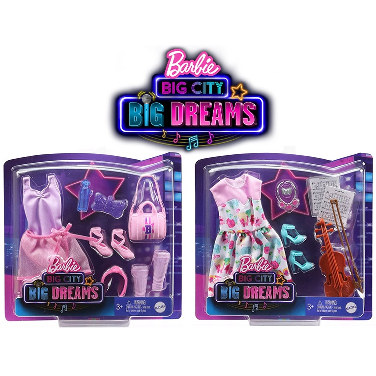 MỚI Thời Trang Búp Bê Barbie Big City Big Dream Fashion Nhiều Mẫu