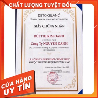 Sữa rửa mặt sinh học detox blanc [detoxblanc.vietmycosmetic]