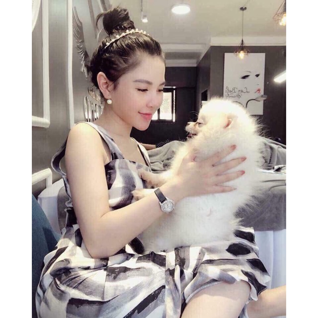 Bông Tai Ngọc Trai Nhân Tạo Phong Cách Hàn Quốc