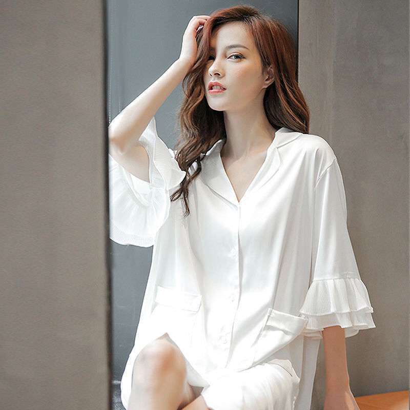 Áo ngủ mặc tại nhà kiểu dáng xinh đẹp gợi cảm chất lượng cao dành cho bạn nữ