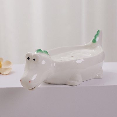 Giá Để Xà Phòng Hình Chú Vịt Không Cần Chạm Nước Tiện Dụng Cho Nhà Vệ Sinh