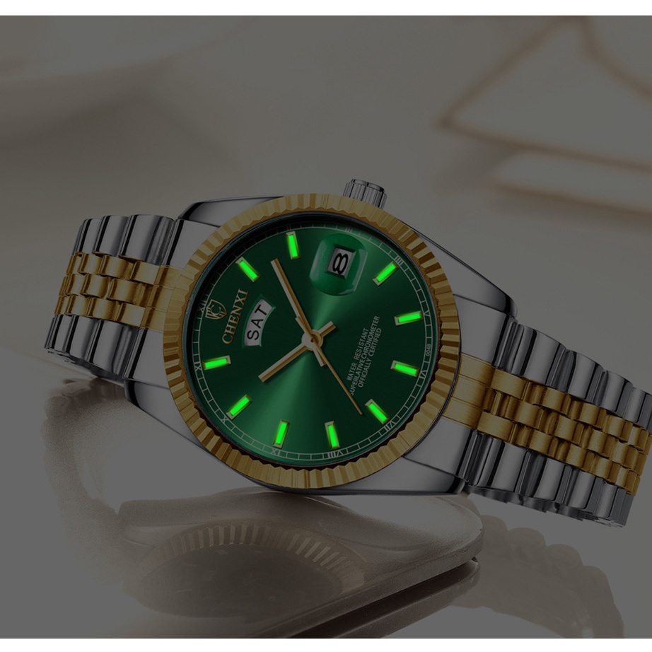 Đồng Hồ Nam Hiển Thị Ngày Chexi Kiểu Dáng Doanh Nhân