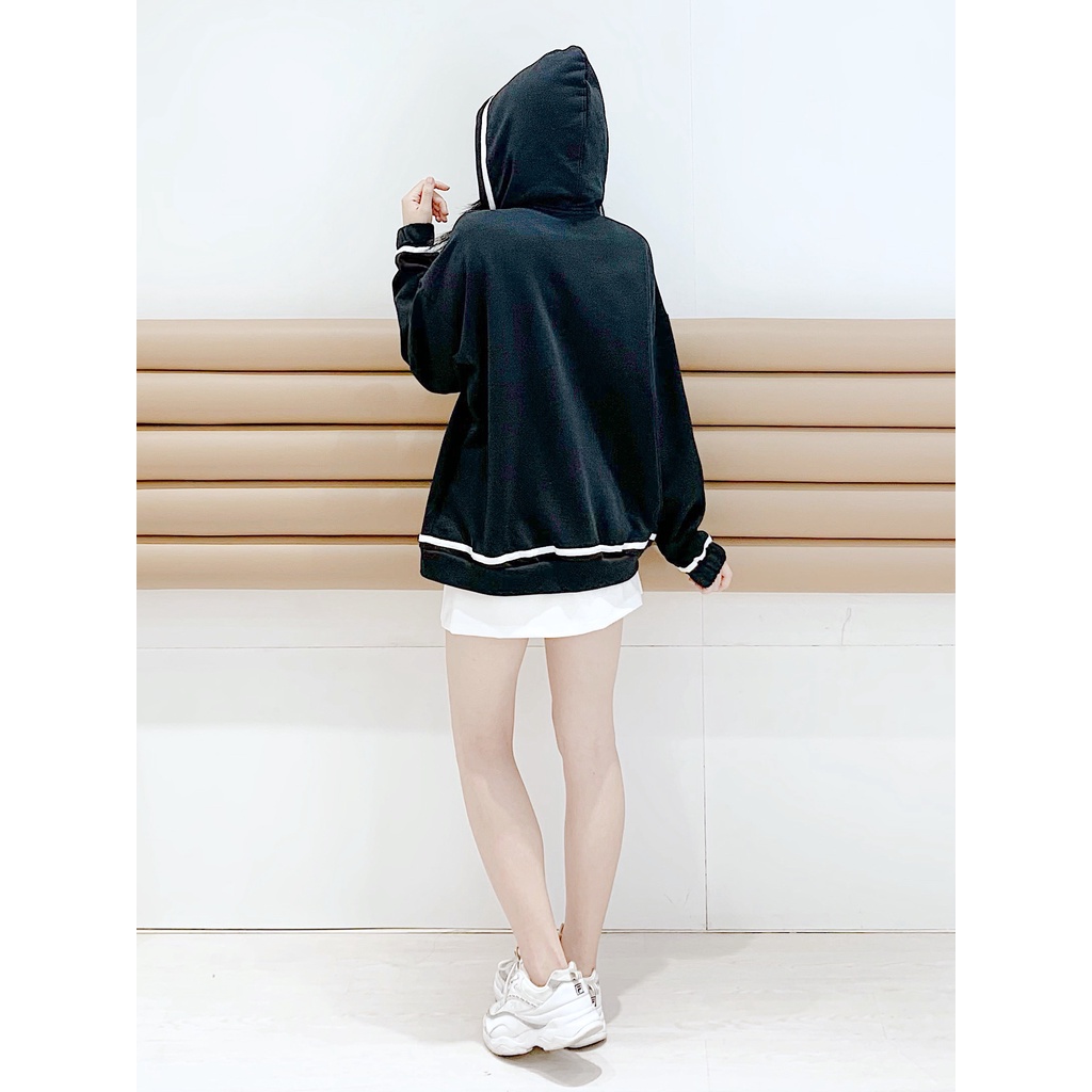 Áo khoác oversize form rộng viền THE CIU - Verity Jacket