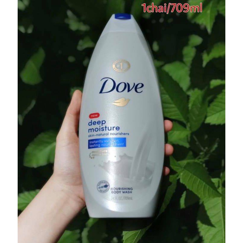 Sữa tắm Dove mới giúp da mềm mịn như da em bé của Mỹ, chai 709ml