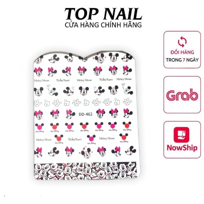 Sticker nail,hình dán trang trí móng DD462