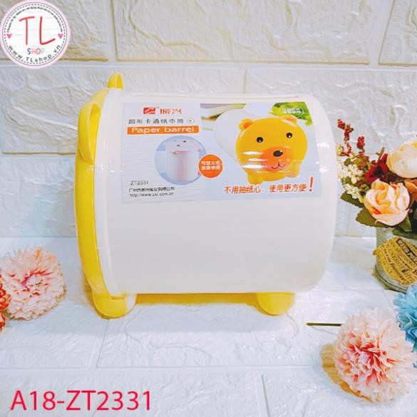 Hộp đựng khăn giấy – Hộp đựng khăn giấy hình cún con đáng yêu – Đồ gia dụng