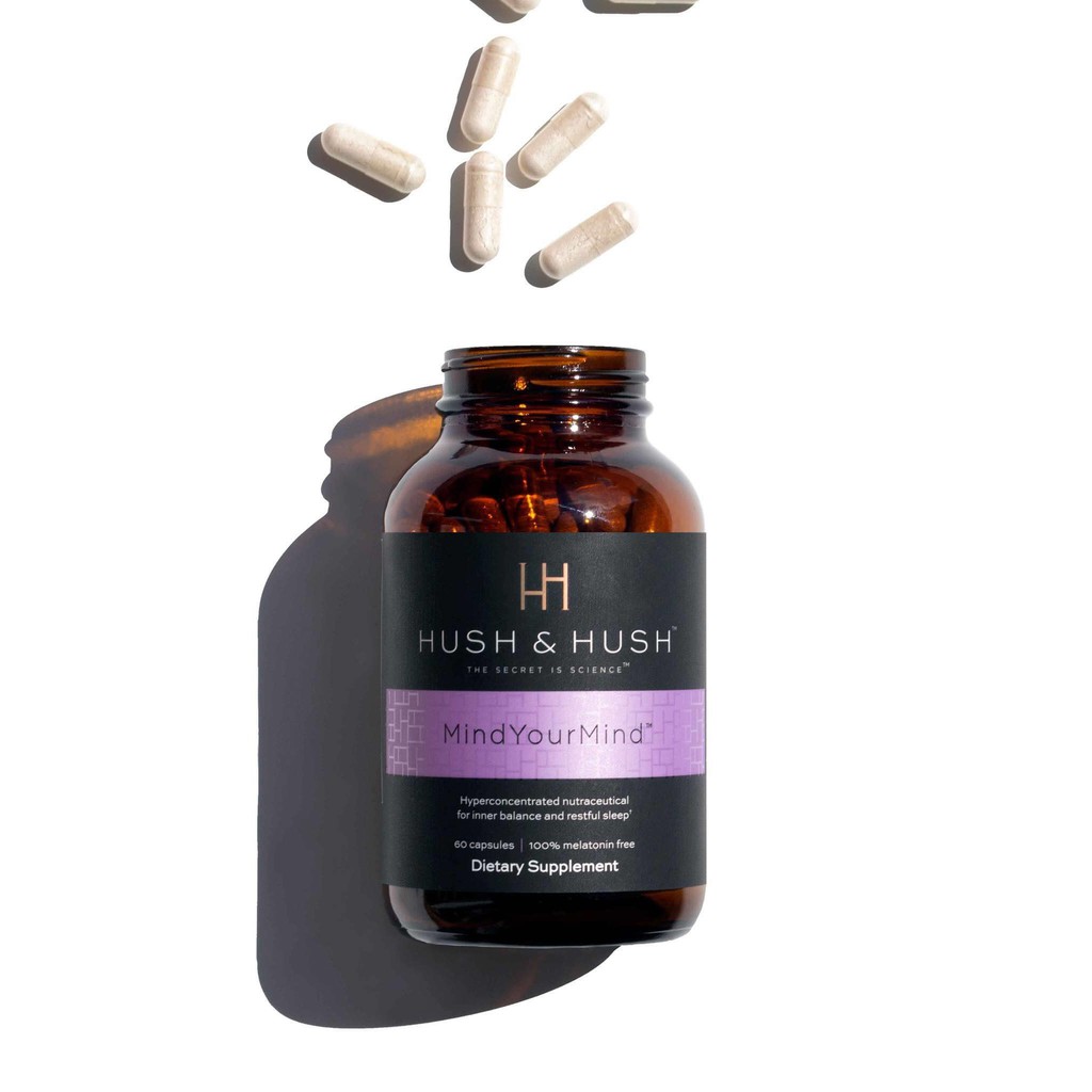 [CÓ TEM CHÍNH HÃNG] Viên Uống Giảm Stress, Cải Thiện Mất Ngủ Image Hush & Hush Mind Your Mind | Thế Giới Skin Care