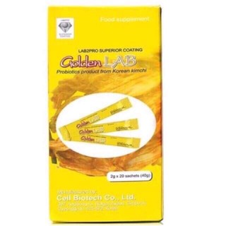 Men vi sinh Golden lab (hàng chính hãng ,Hàn Quốc)rối loạn tiêu hoá,tiêu chảy,táo bón,đầu hơi,hấp thu kém