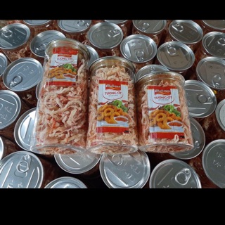 Khô mực xé hấp nước cốt dừa