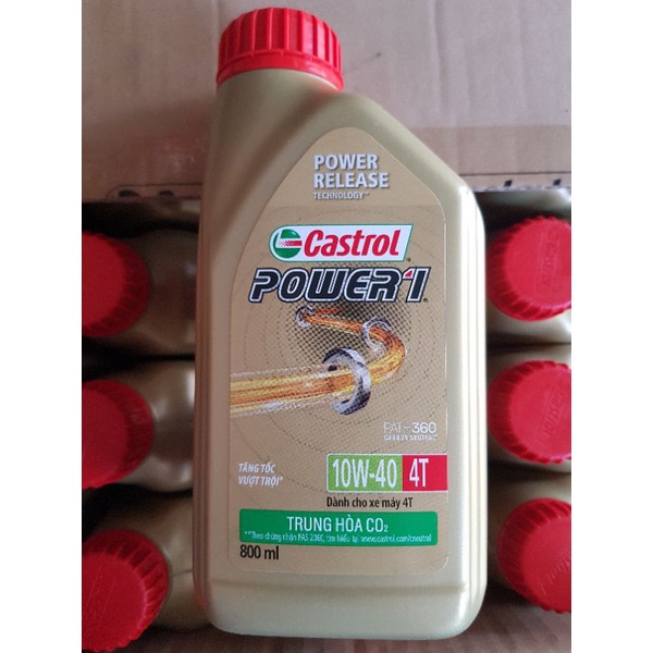 Nhớt chính hãng castrol xe ga xe số Mẫu mới 2022