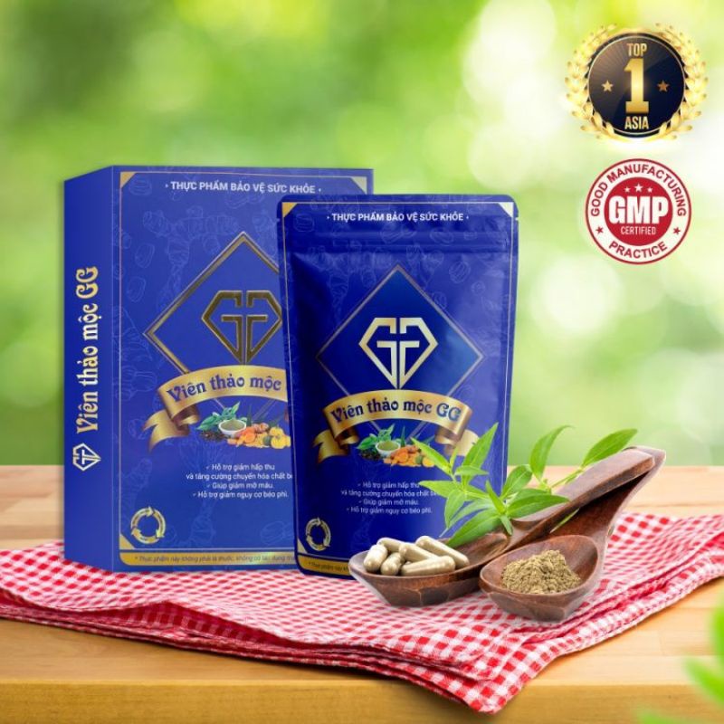 Viên Thảo Mộc GG Gorgeous Gain Phân Giải Mỡ,Hỗ Trợ Kiểm Soát Cân Nặng An Toàn Hiệu quả với cả Người Thừa Cân Lâu Năm