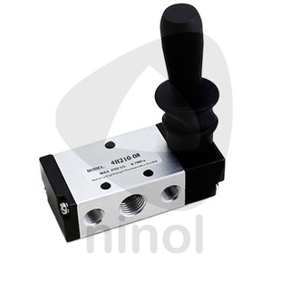 Van gạt tay 5 lỗ khí nén Airtac