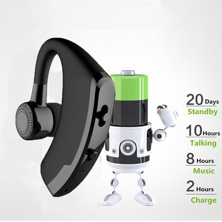 Ele】⚡⚡Tai nghe không dây V9 Bluetooth 4.1 phong cách sang trọng tích hợp micro tiện dụng