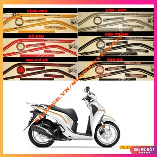 Tem chỉ AMG PHẢN QUANG CHO SH 2017-2019 (hình thật)