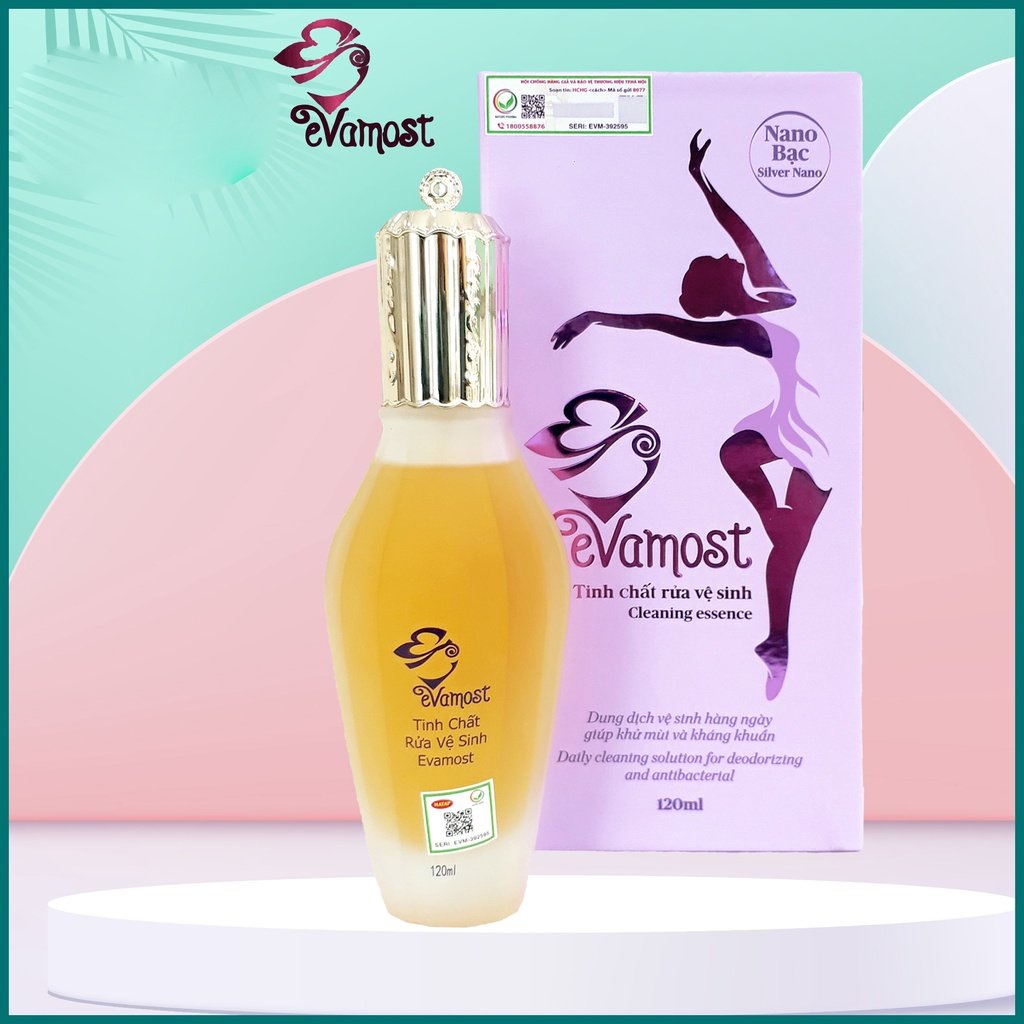 Dung Dịch Vệ Sinh Evamost 120ml Chính Hãng Nguyên Tem