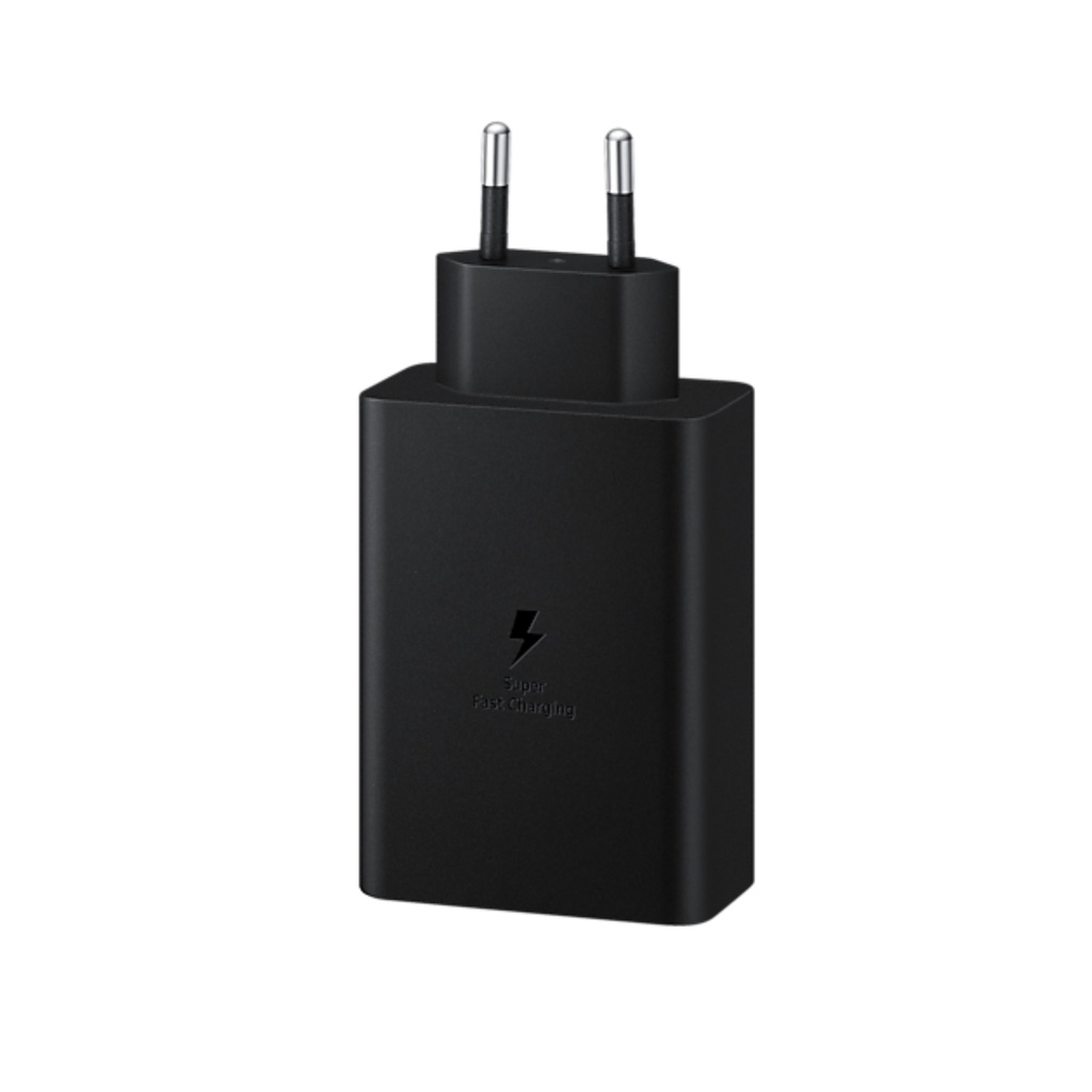 Cóc Sạc Siêu Nhanh Samsung 65W PD EP-T6530 -  - USB-C x2 Ports / USB-A 1 Port - Hàng Chính Hãng Full Box