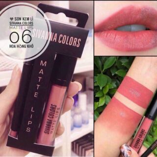 Son Kem Lì SivannaColors Matte Lips