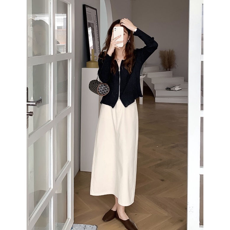 Áo khoác cardigan dệt kim phong cách Hàn Quốc 3 màu lựa chọn cho nữ | BigBuy360 - bigbuy360.vn
